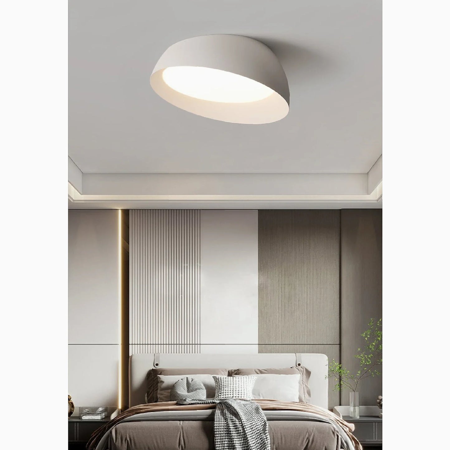 Minimalist Scandinavian Style LED  Spherical  Ceiling Light