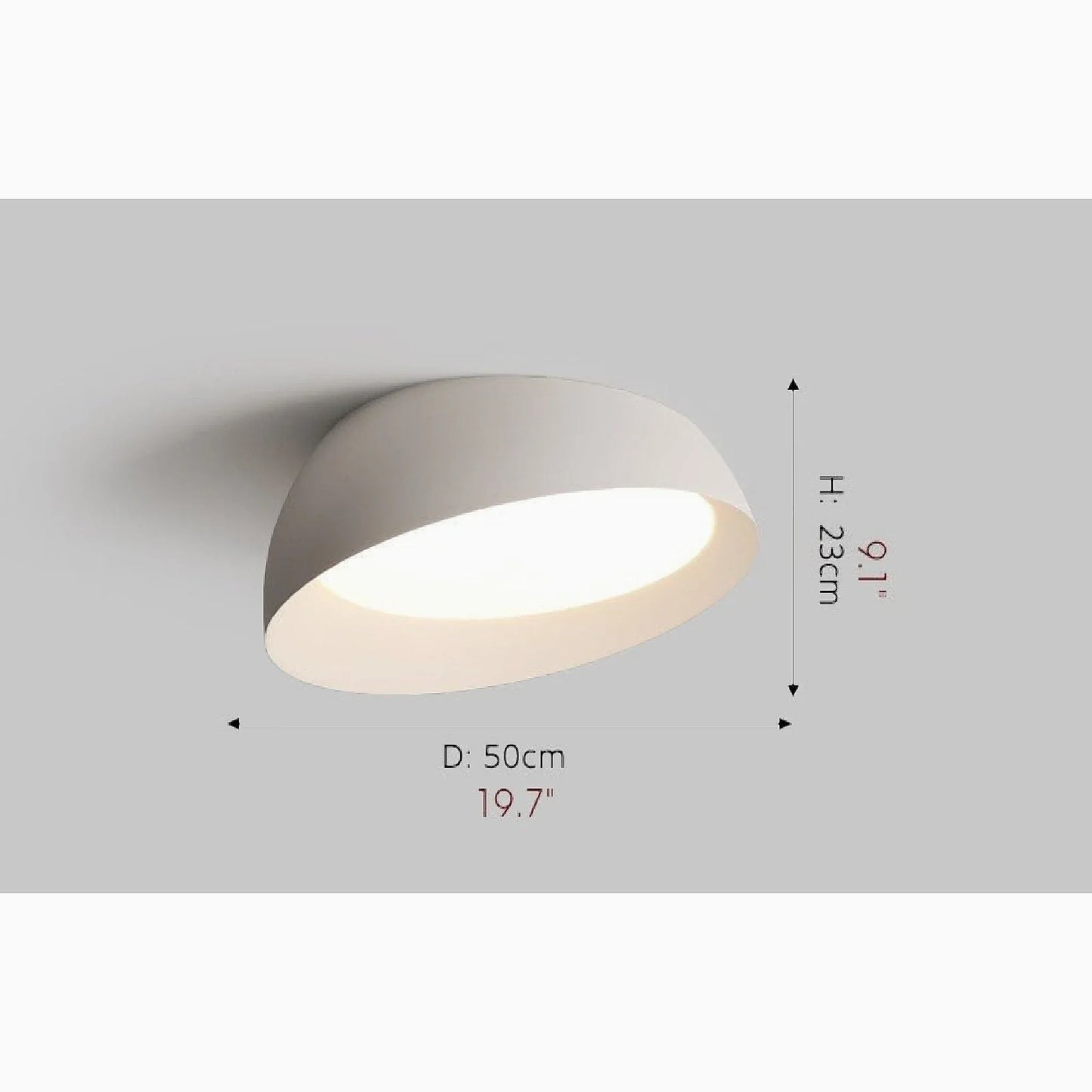 Minimalist Scandinavian Style LED  Spherical  Ceiling Light