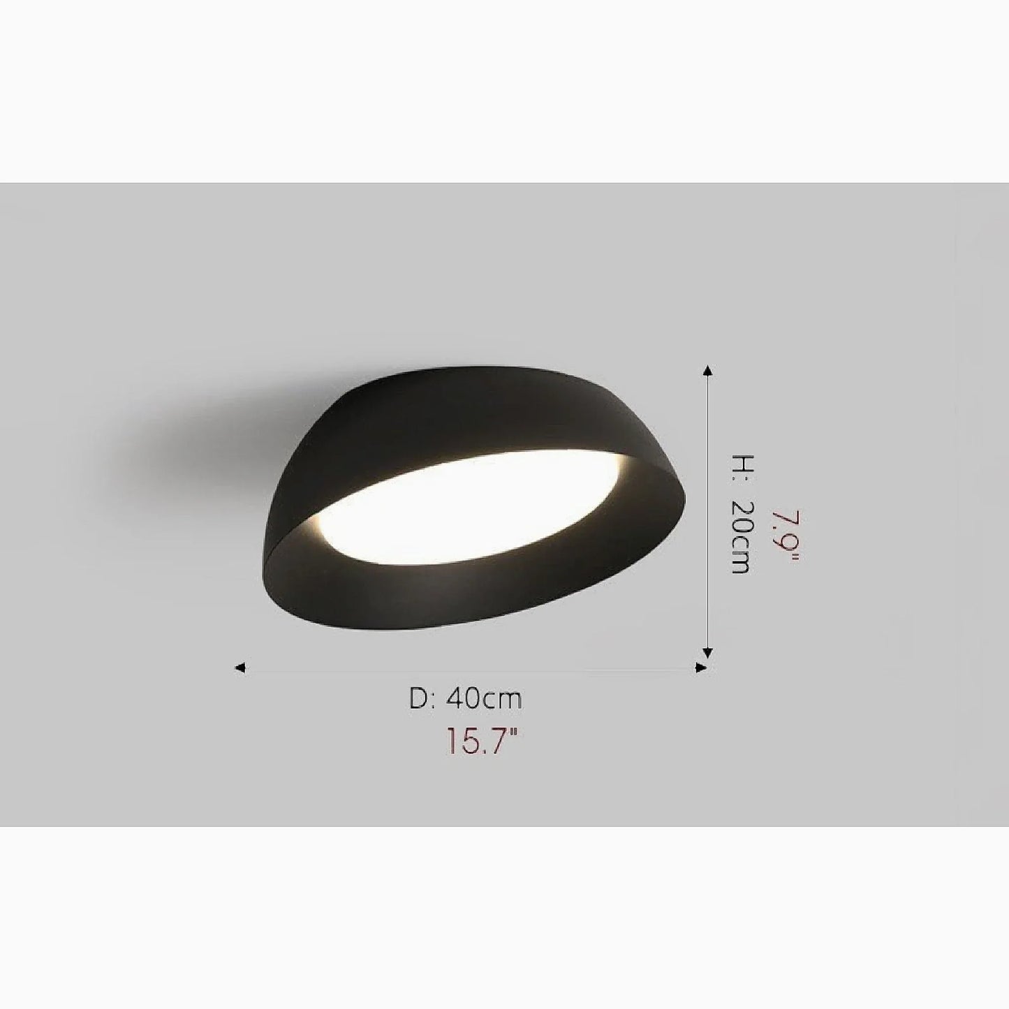 Minimalist Scandinavian Style LED  Spherical  Ceiling Light