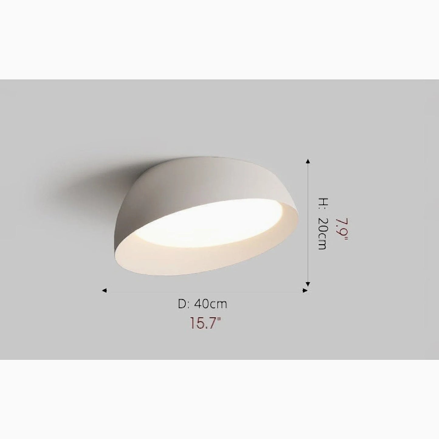 Minimalist Scandinavian Style LED  Spherical  Ceiling Light