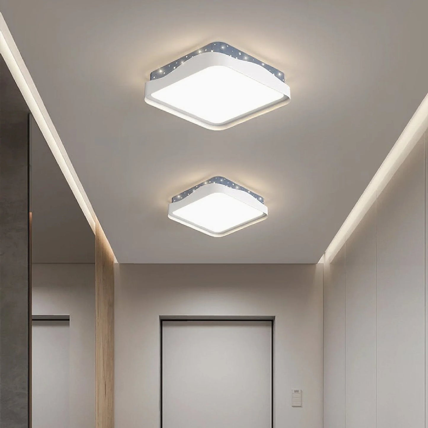 Meilen | Modern Square LED Ceiling Lamp