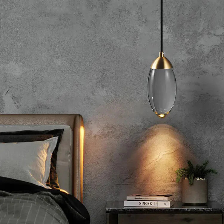 Bagnolo di Po | Copper Crystal Pendant Light in the Shape of Balls