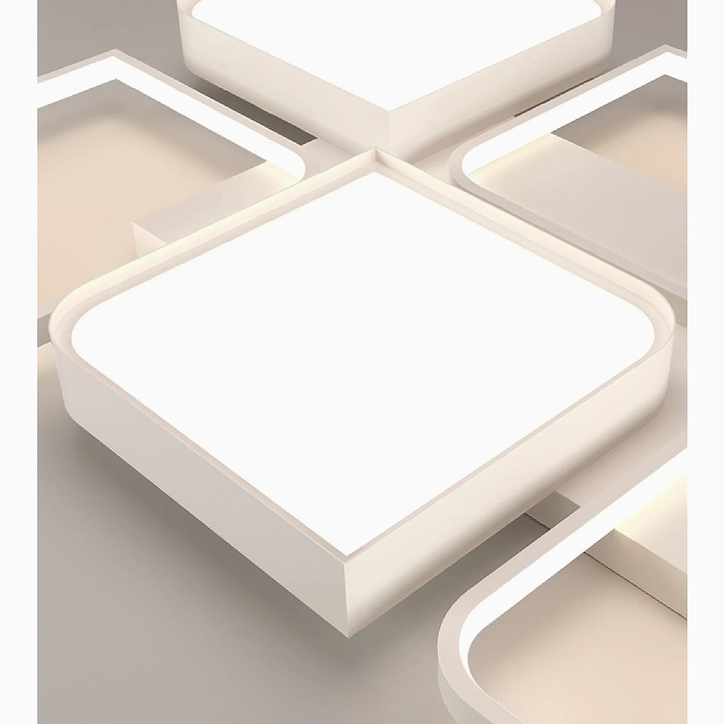 Mons | Modern Square LED Ceiling Light