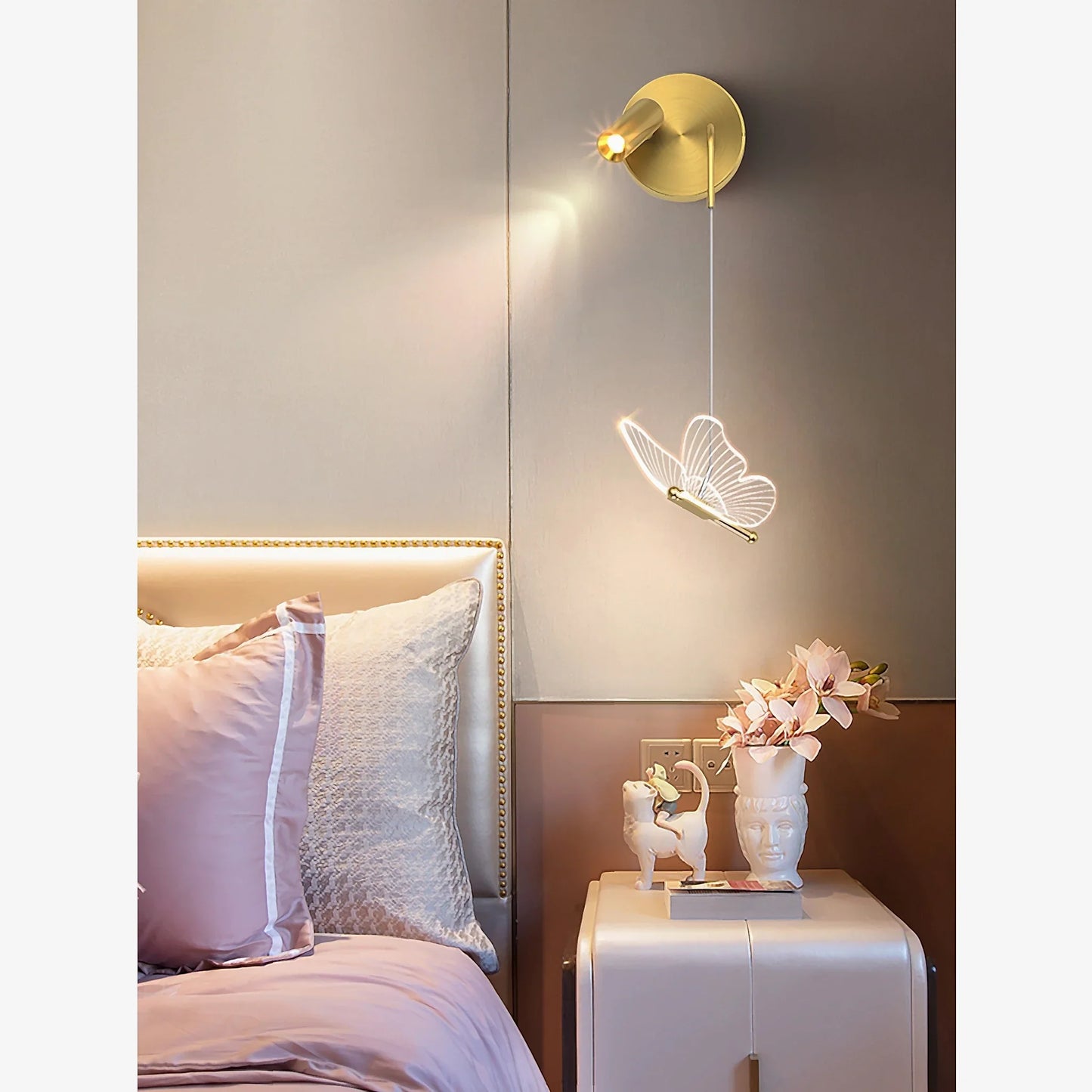 Montijo | Butterfly Bedside Wall Lamp for Kids Room