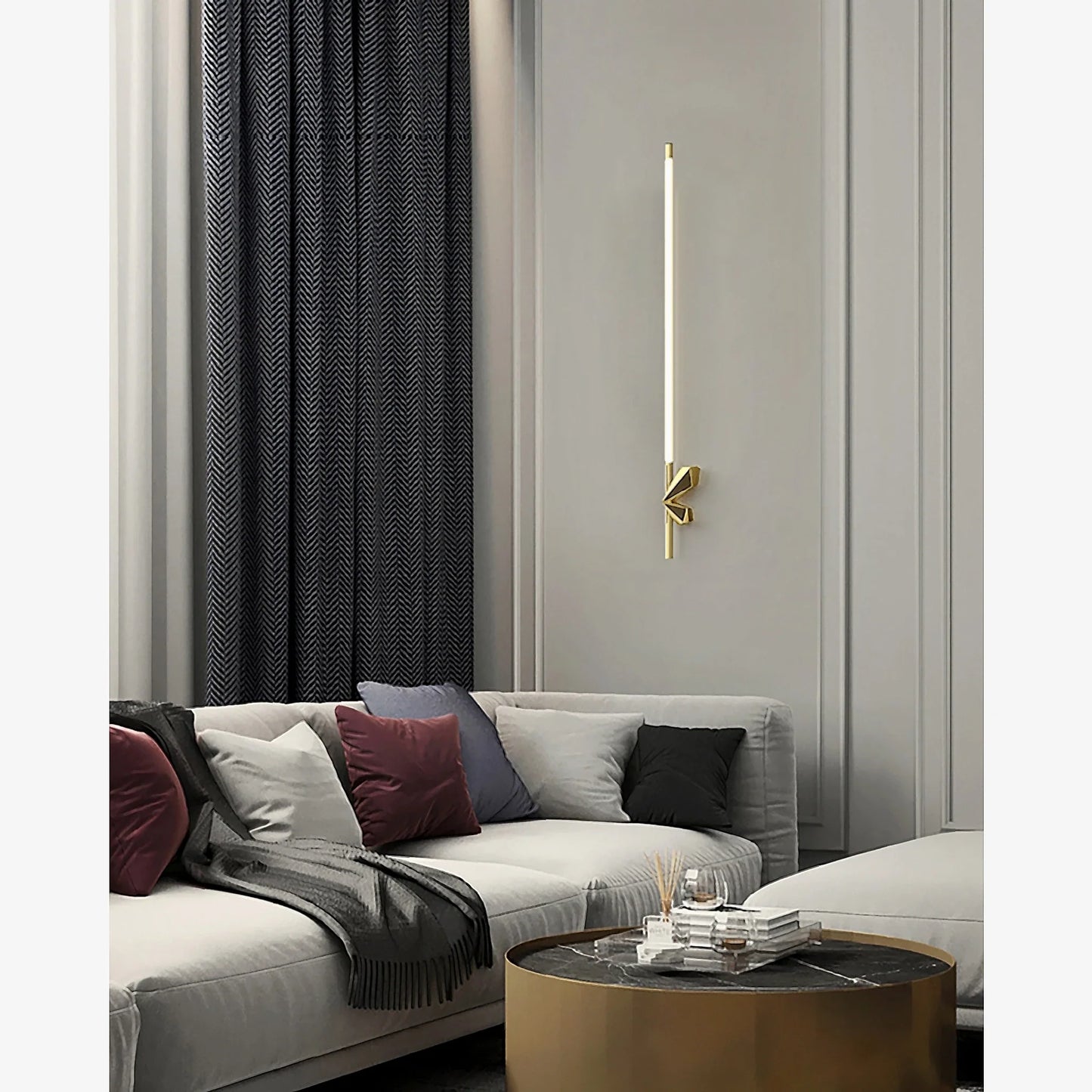 Murcia | Long Copper LED Wall Sconce