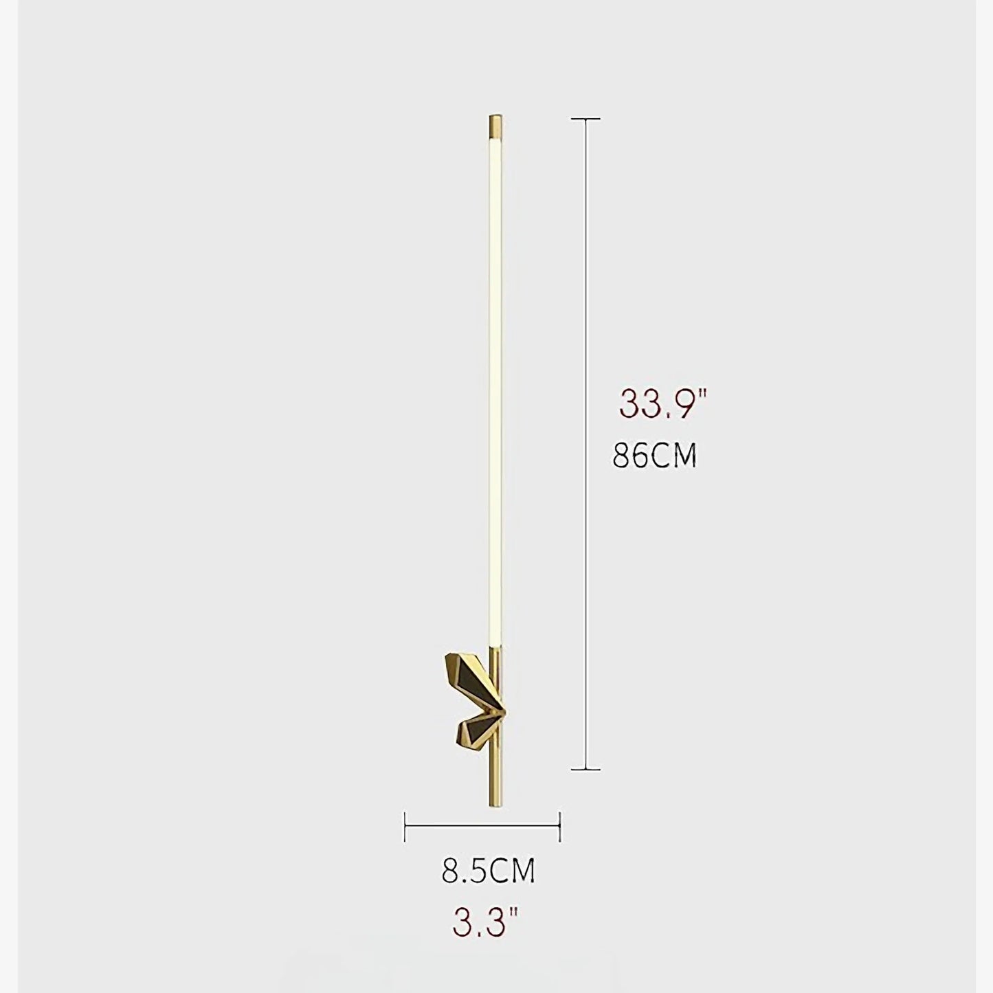 Murcia | Long Copper LED Wall Sconce