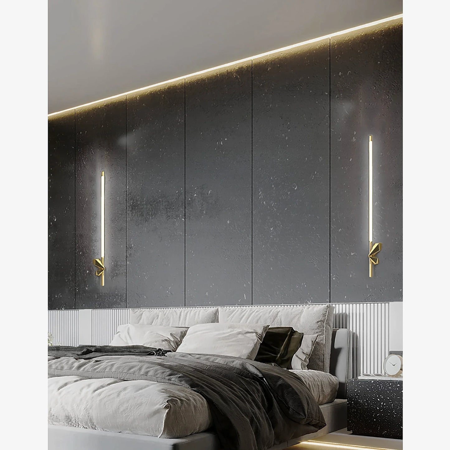 Murcia | Long Copper LED Wall Sconce