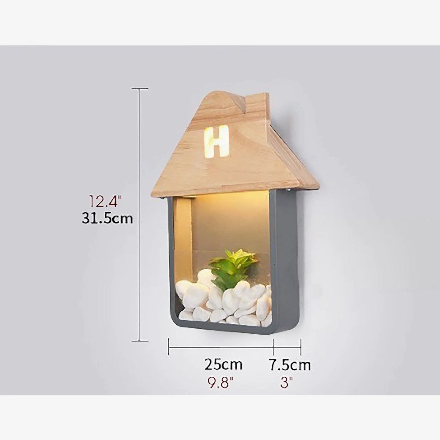 Telde | House shaped LED Wall Lamp for Kids Room