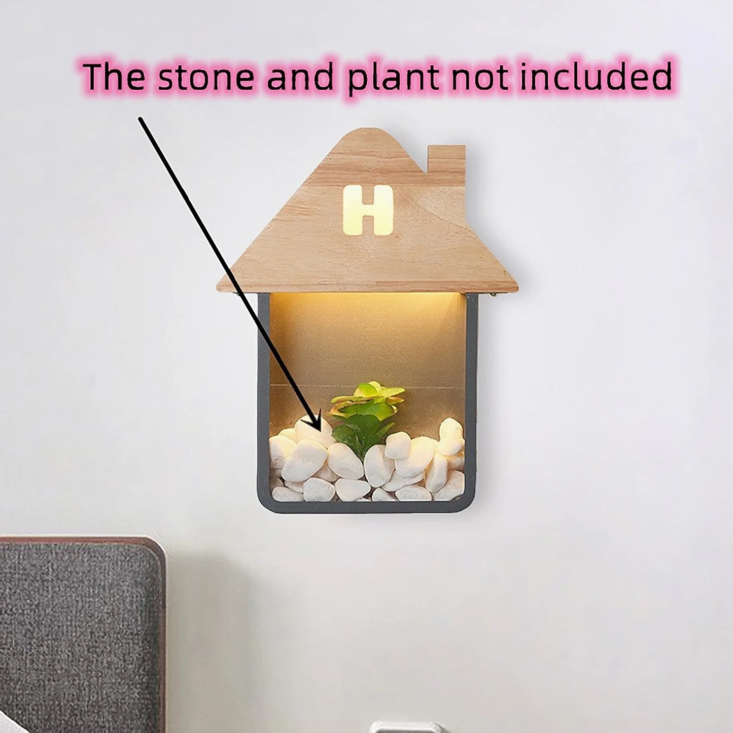 Telde | House shaped LED Wall Lamp for Kids Room