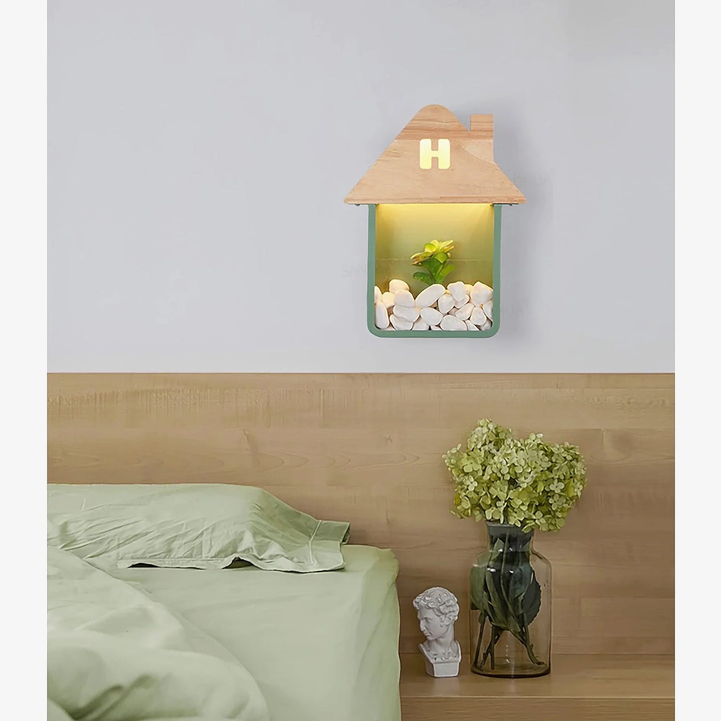 Telde | House shaped LED Wall Lamp for Kids Room