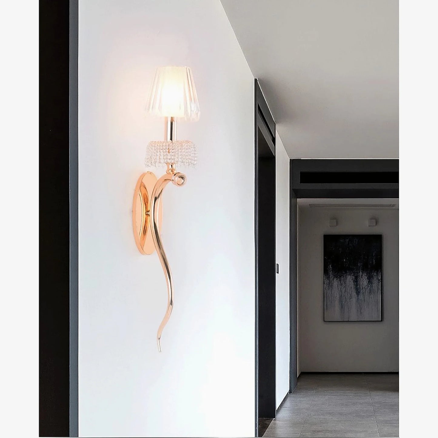 Tenerife | Golden Horn LED Acrylic Wall Sconce