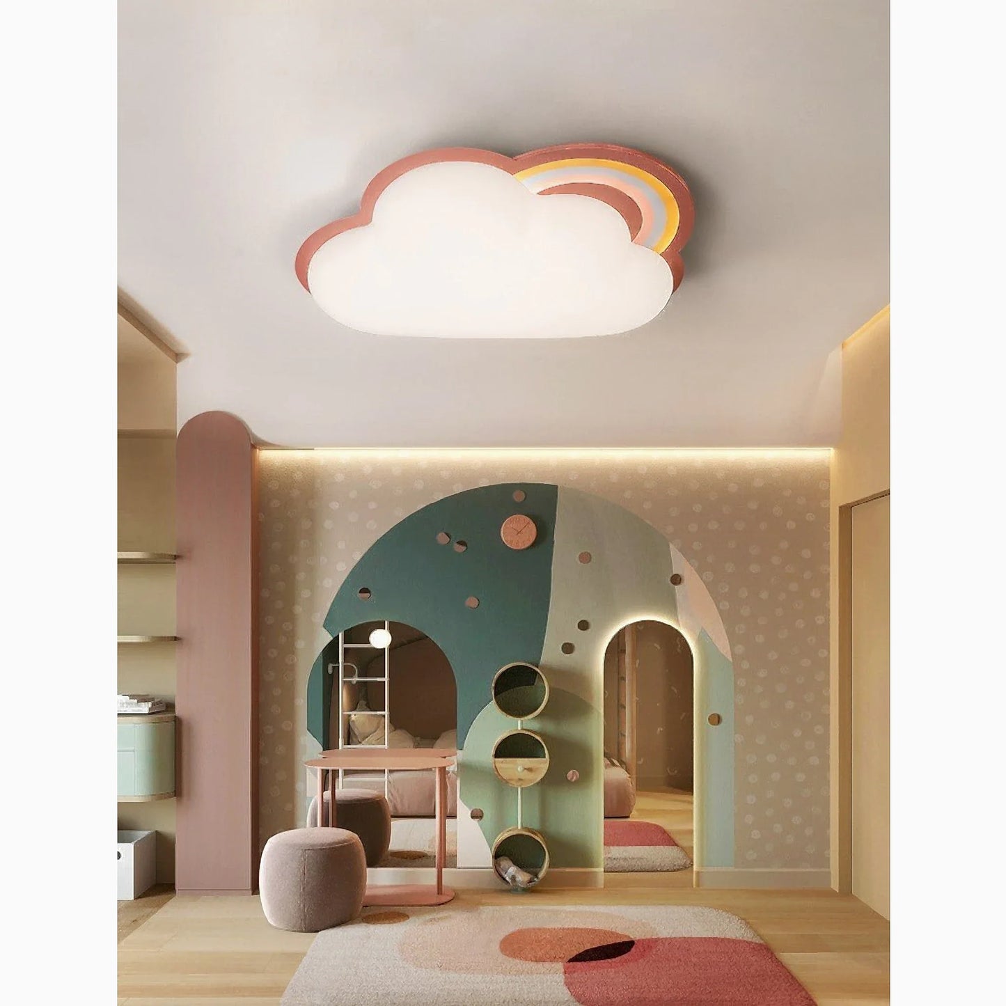 Thuin | Cloud Shaped LED Ceiling Light for kids room