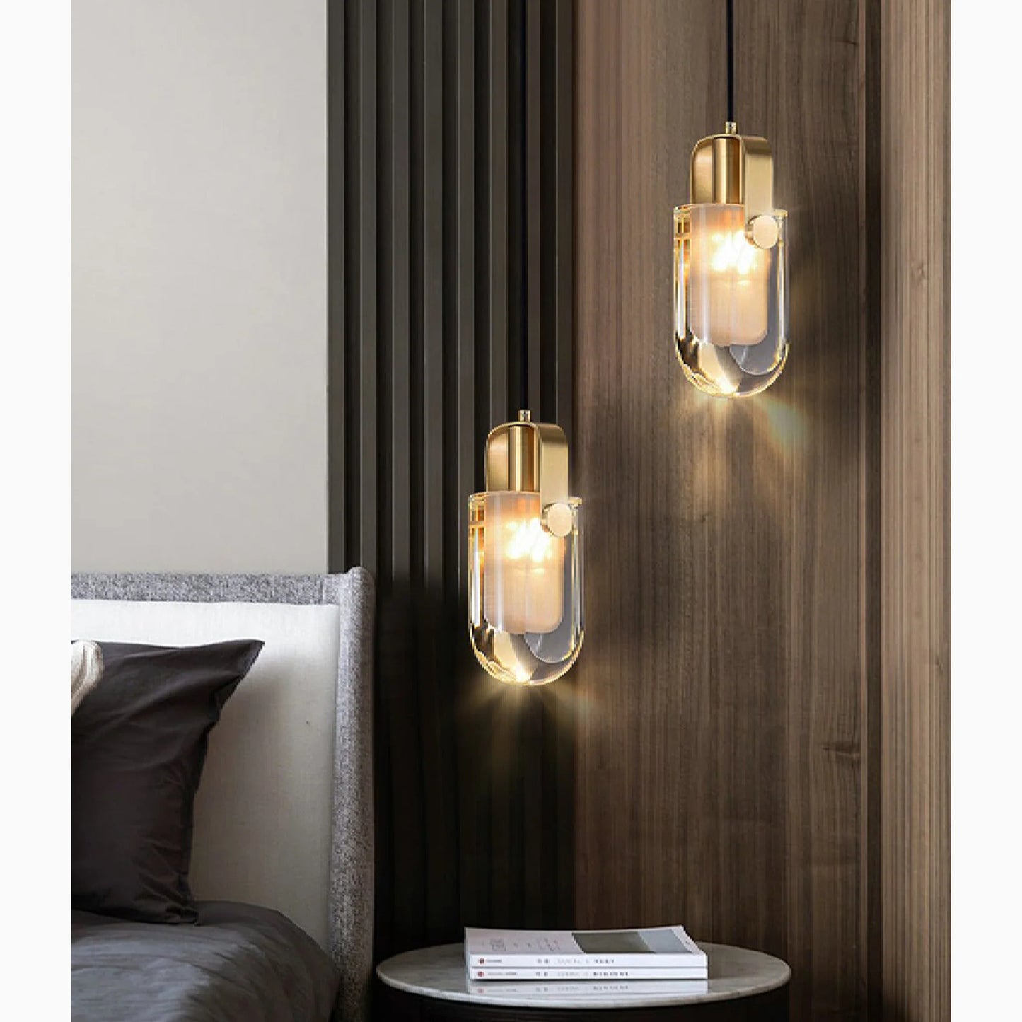 Toirano | Postmodern Crystal LED Chandelier For Bedroom