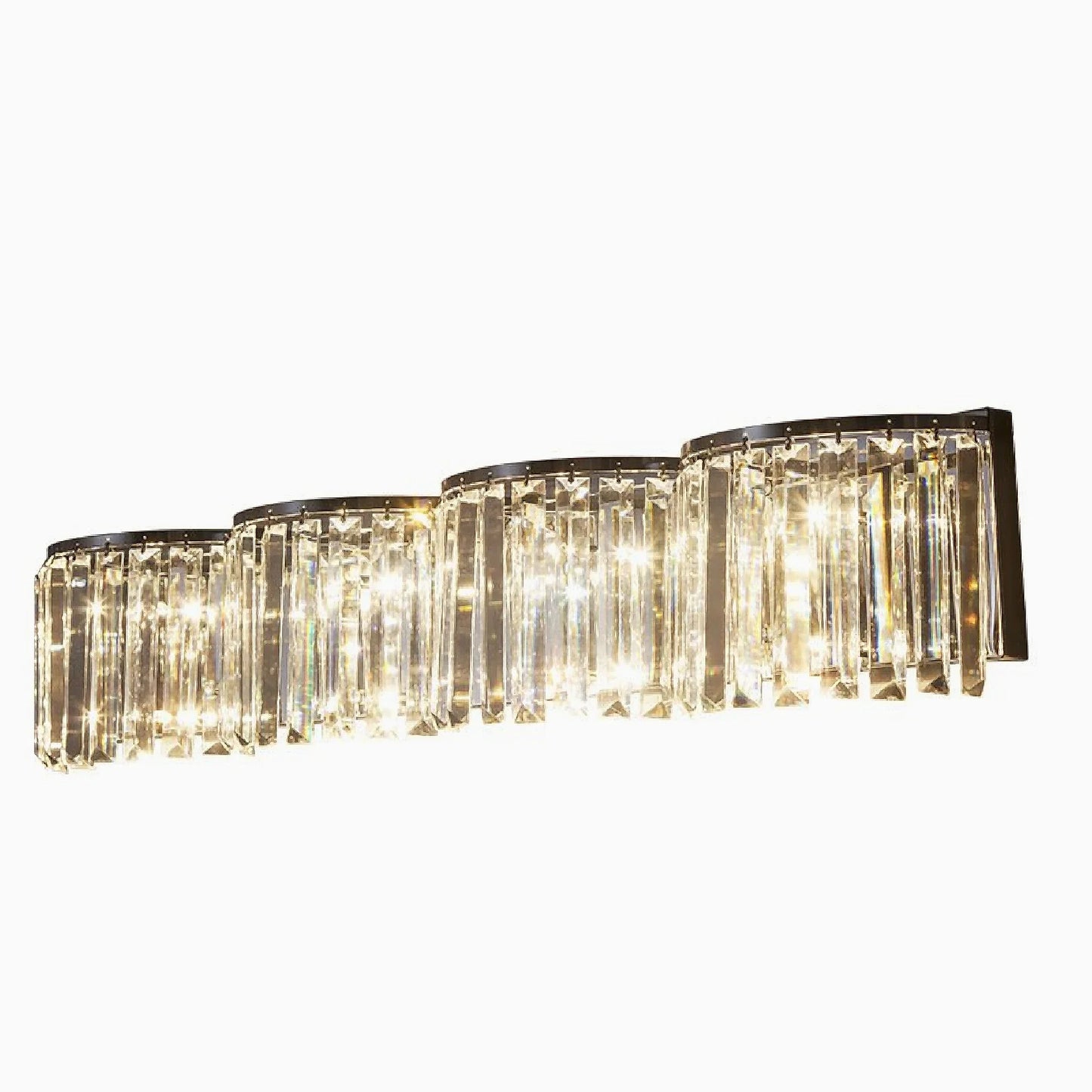 Torrent | Luxury Crystal Wall Sconce for Living Room