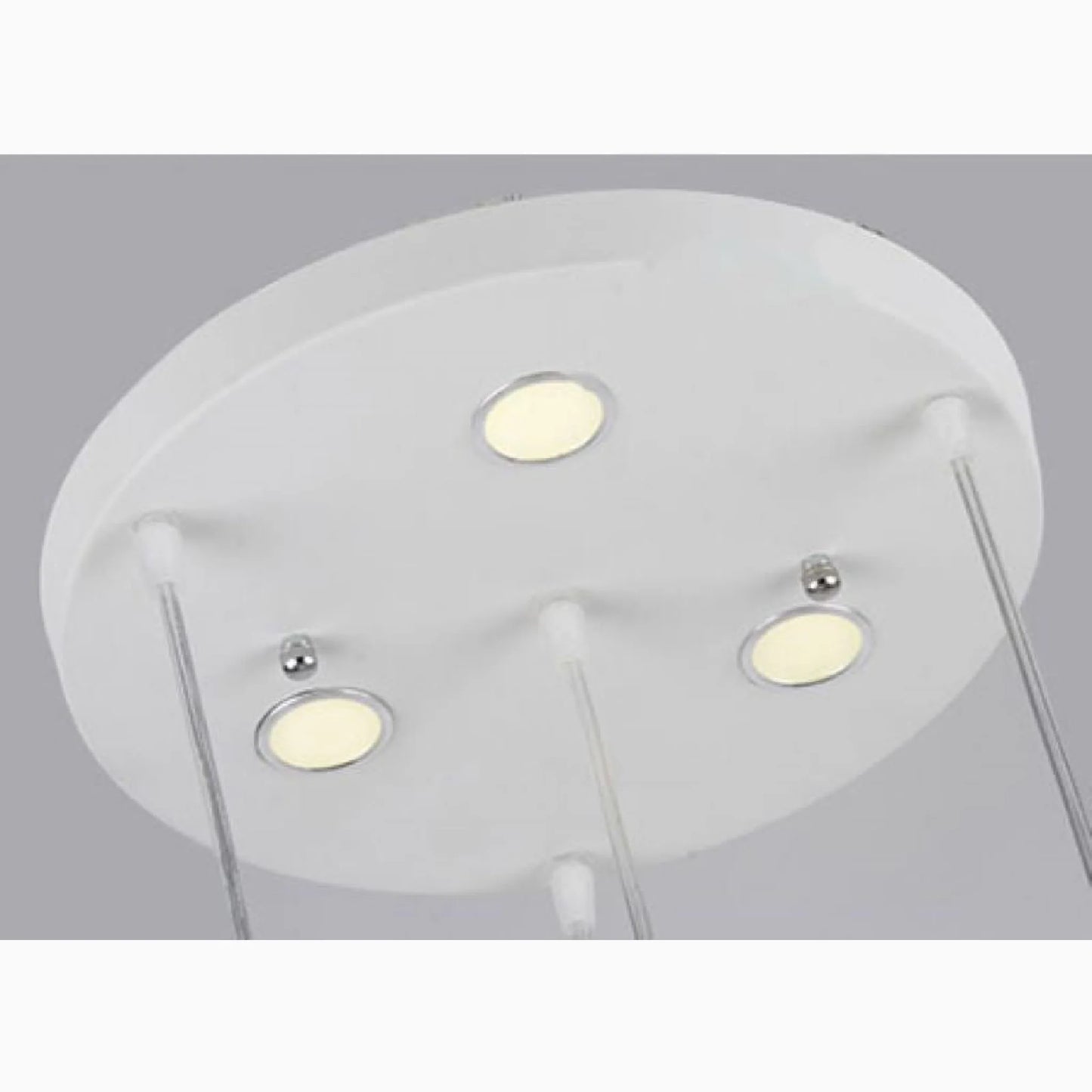 Touët-sur-Var | White Small Hanging Lamp for Dining Room