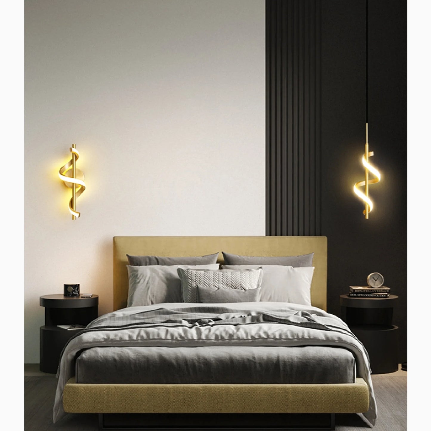 Tovo San Giacomo | Ribbon Design Chandelier for Bedroom