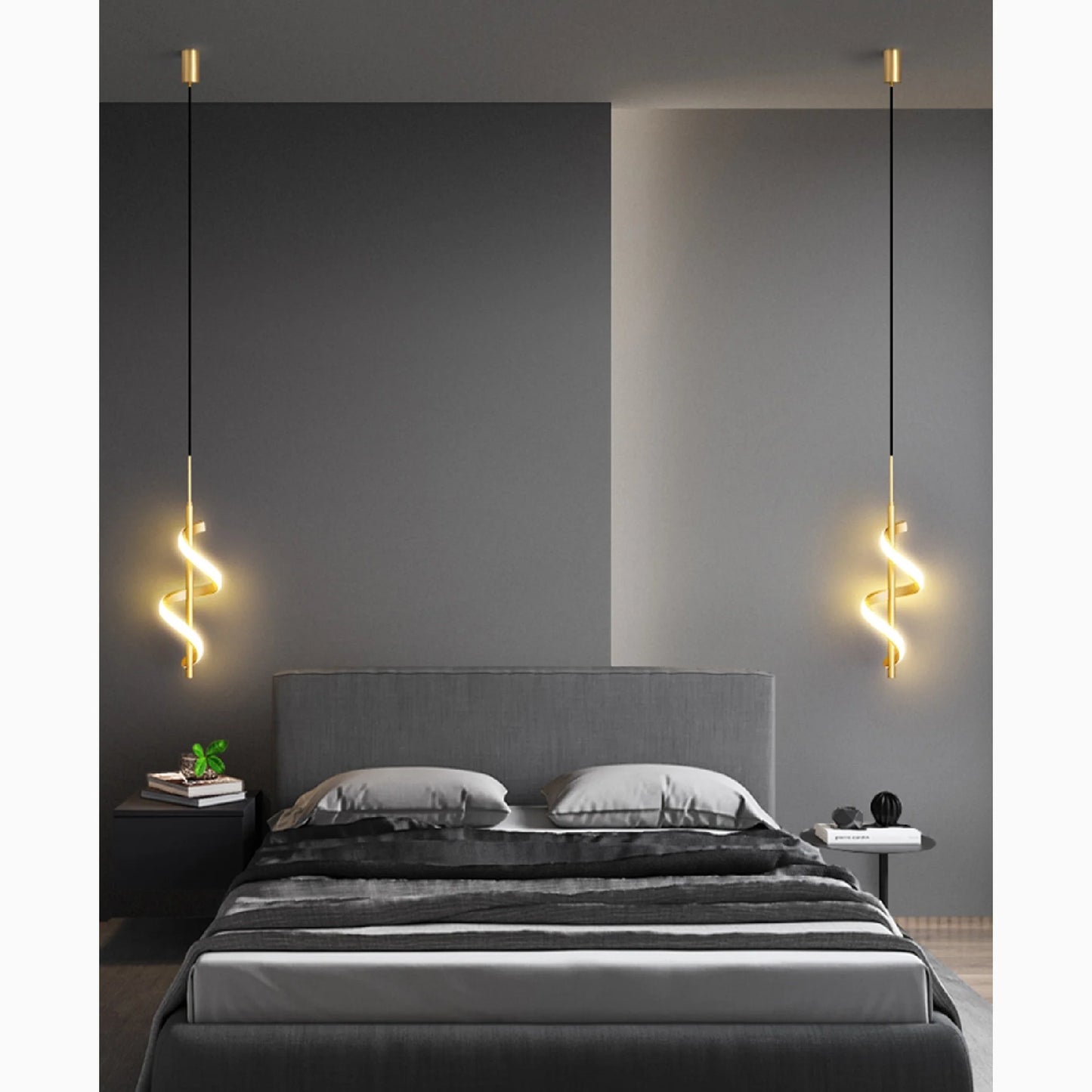 Tovo San Giacomo | Ribbon Design Chandelier for Bedroom