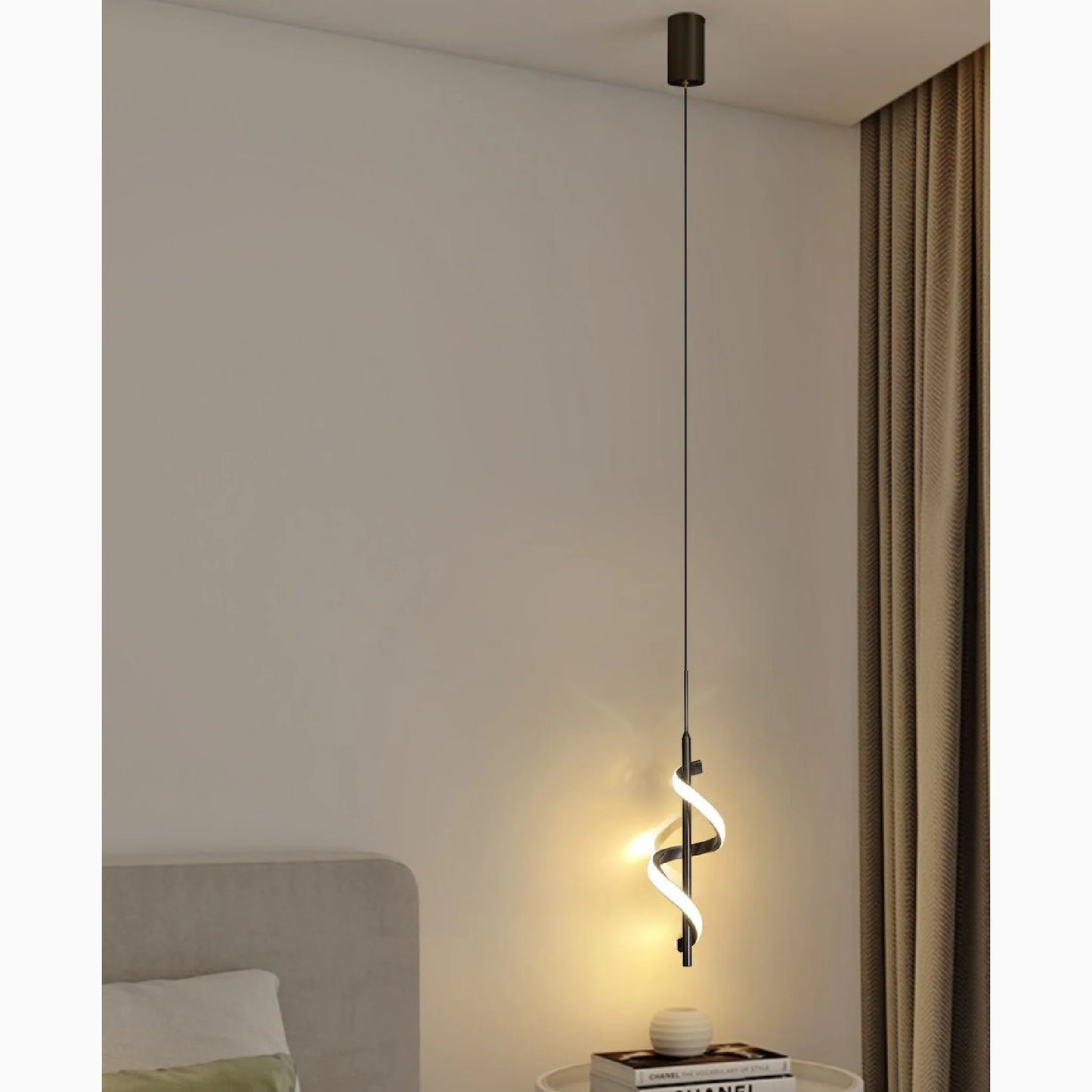 Tovo San Giacomo | Ribbon Design Chandelier for Bedroom