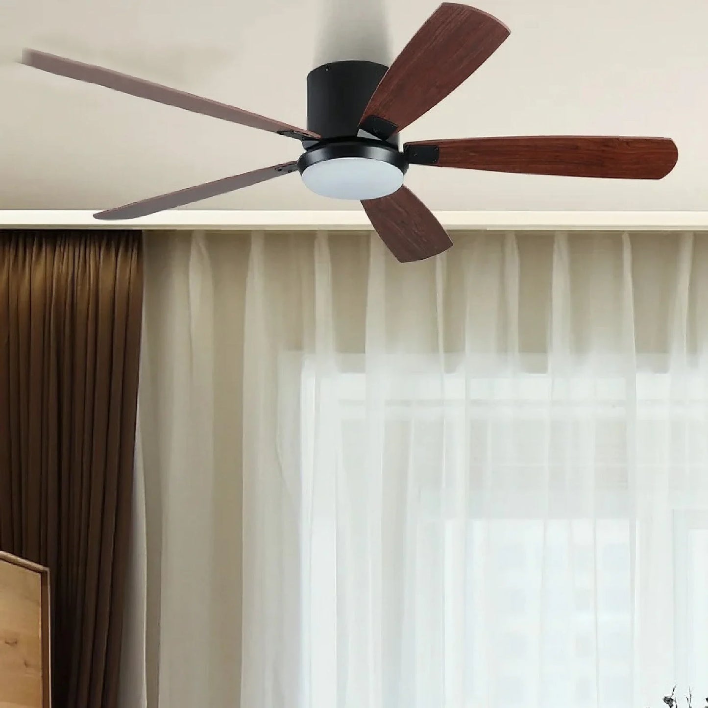 Ubeda | Modern LED Ceiling Fan with Lamp