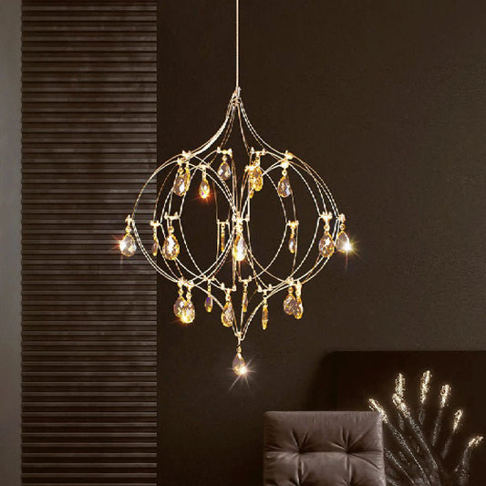 Val-de-Ruz | Modern LED Chandelier Heart Shaped for Dining Room, Living Room