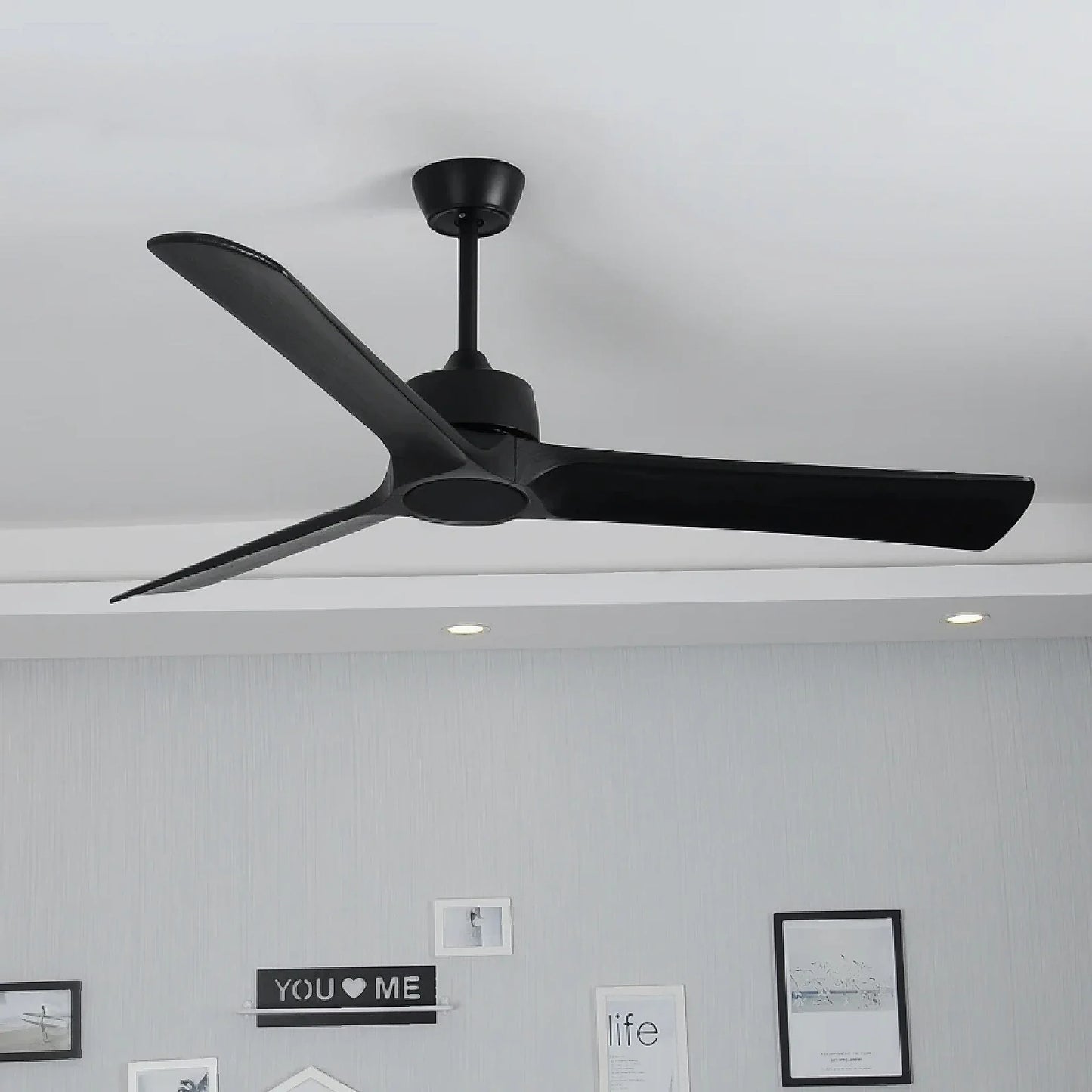 Vilalba | Solid Wood Led Ceiling Fan with Remote Control