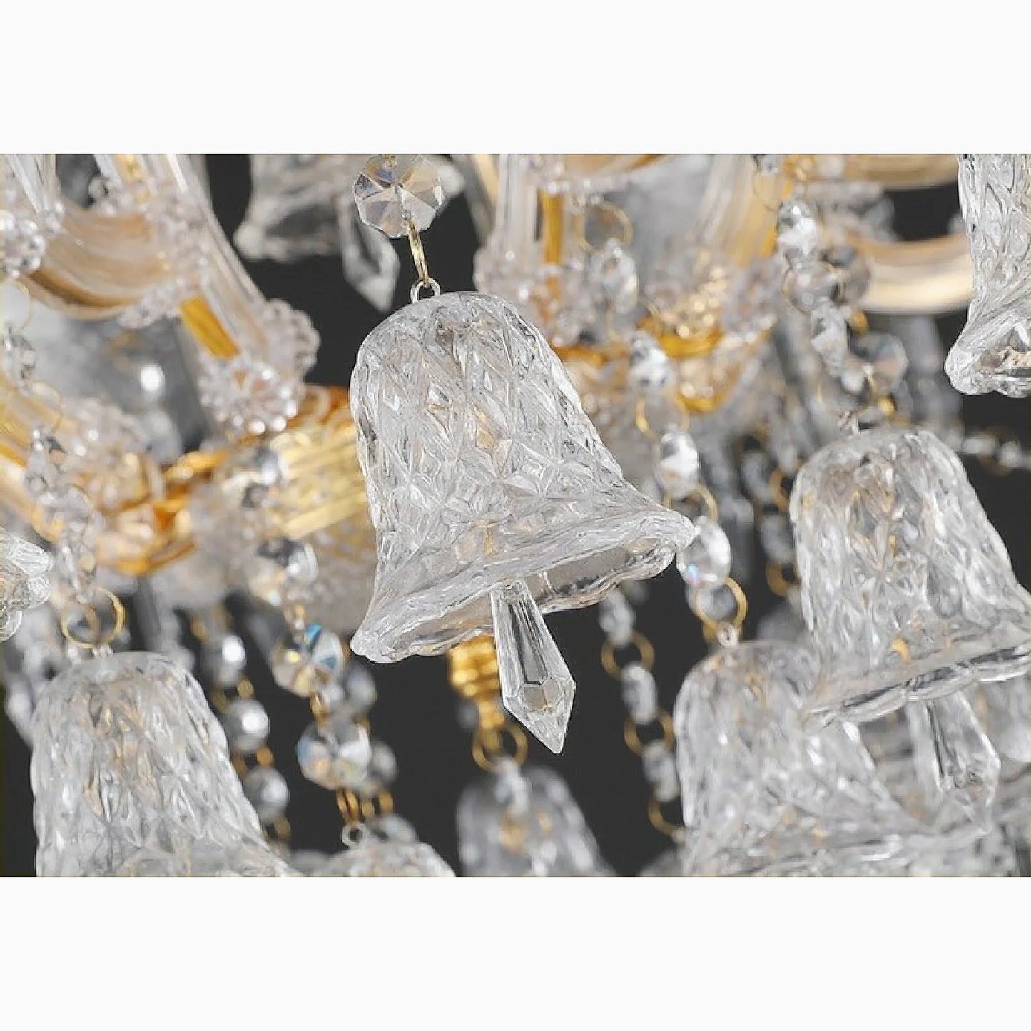 Villars-sur-Glâne | European-style Wind Chime Luxury Crystal Candle Chandelier