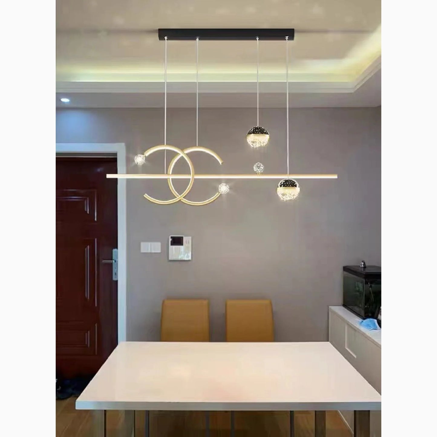 Wallisellen | Creative LED Pendant Light in a Nordic style for Dining Room, Kitchen, Bedroom