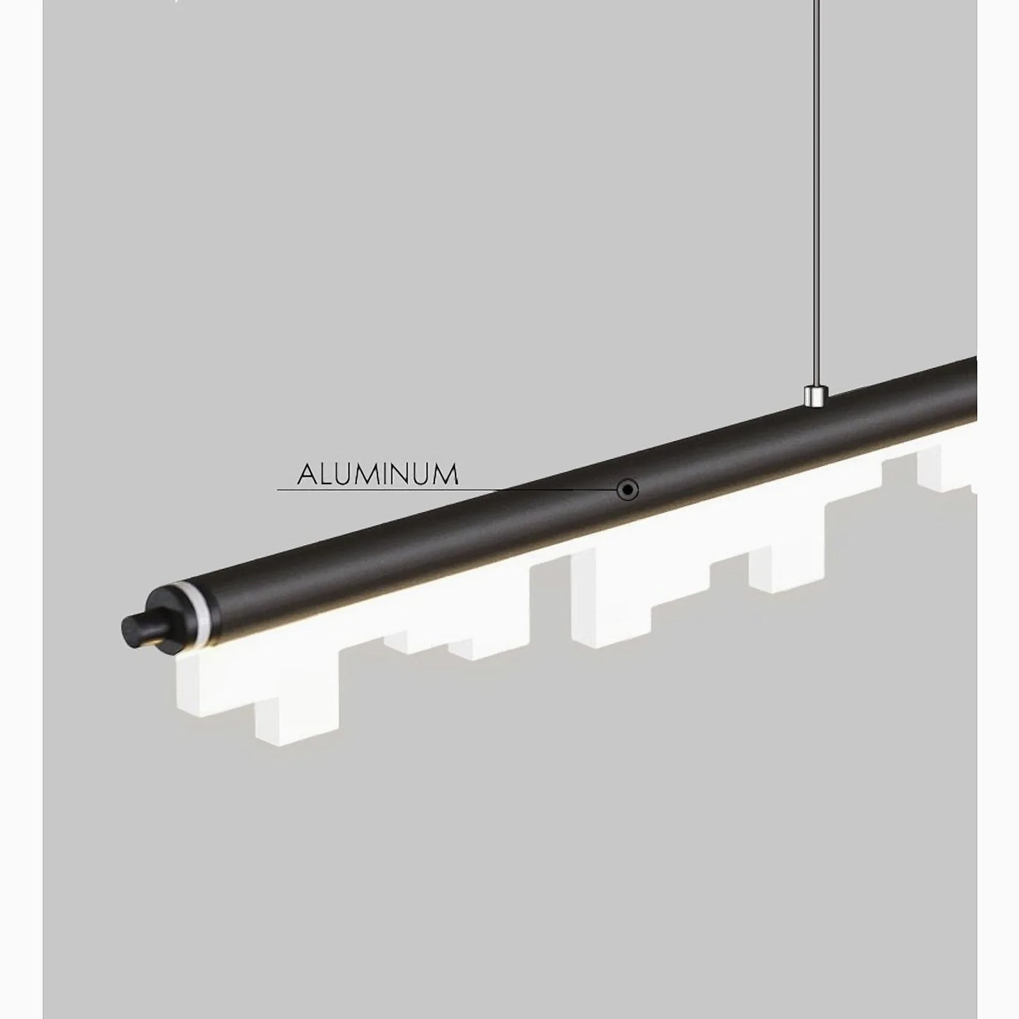 Aspremont | Nordic Long Bar LED Pendant Light