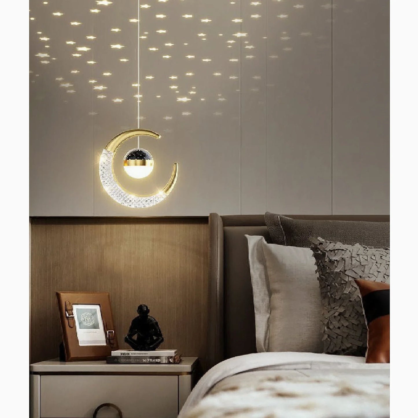 Valdeblore | Nordic Bedside Stars Design Pendant Lamp