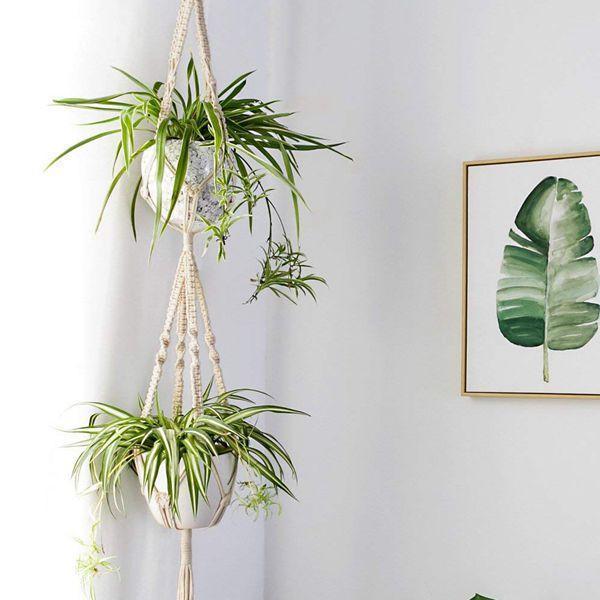 Macrame Plant Hangers - Nordic Side - MacramÃ©, not-hanger, Plants, Wall Hanging