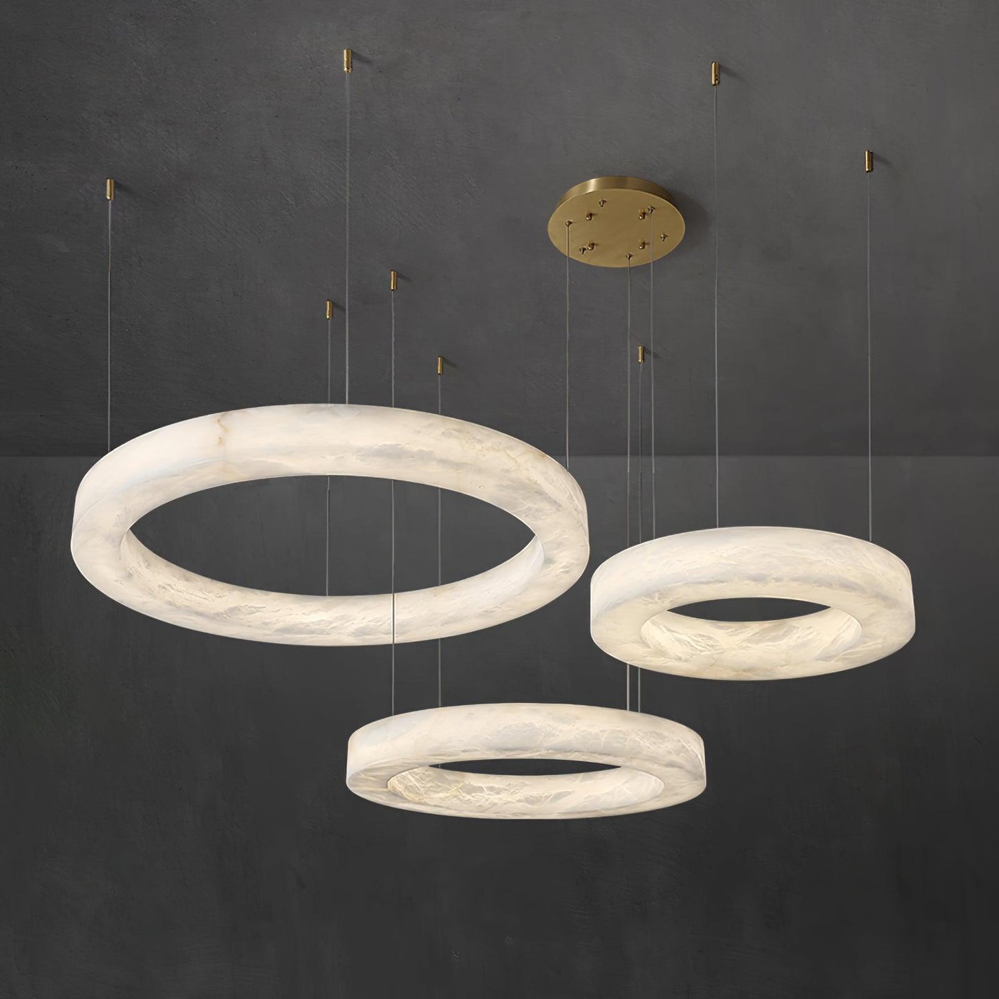 Marika Alabaster Chandelier