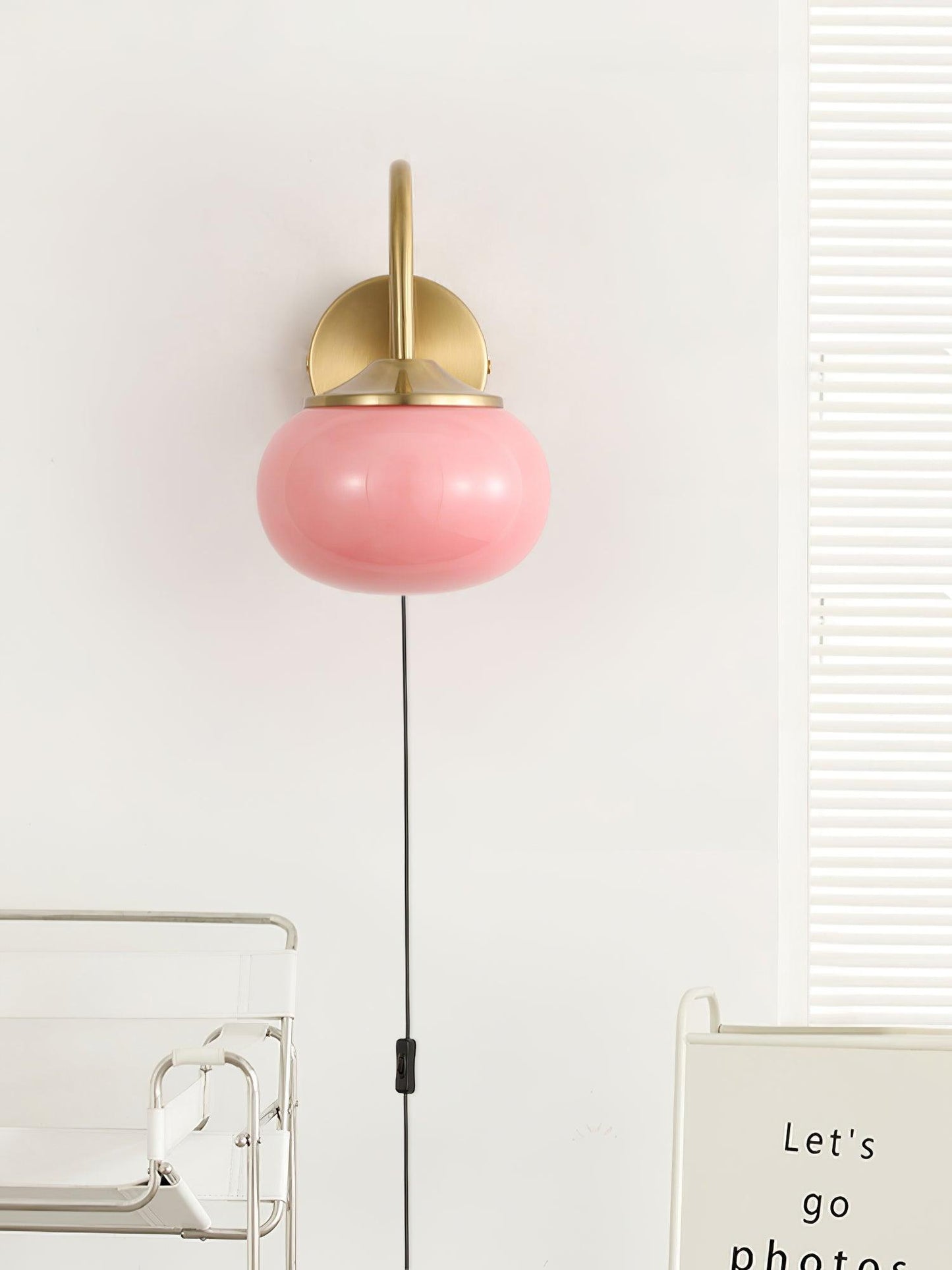 Marshmallow Sconce Plug Version