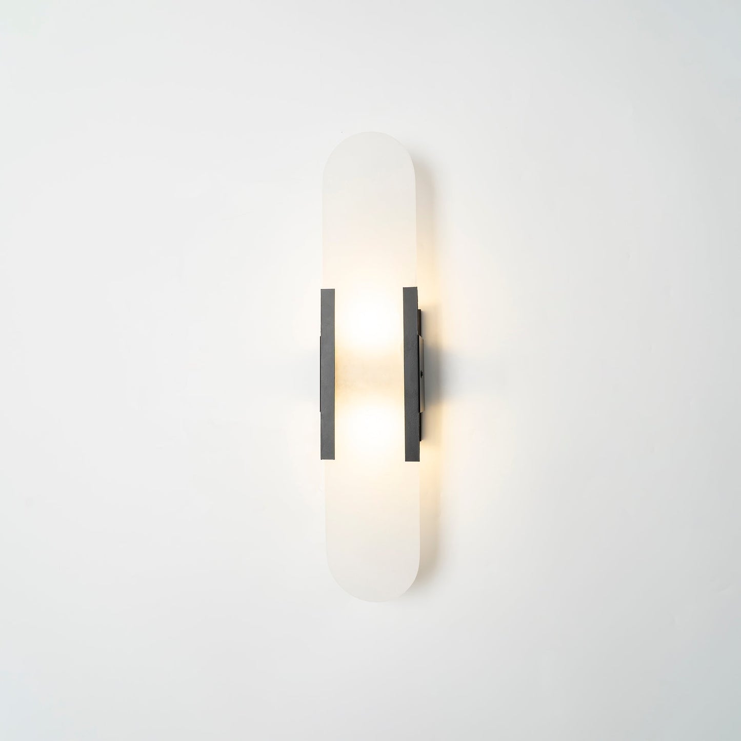 Melange Elongated Alabaster Wall Lamp