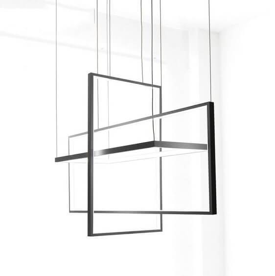 Meline Modern LED Hanging Light - Nordic Side - architecture, arcitecture, art, artist, contemporaryart, decor, decoration, design, designer, designinspiration, edison, grey, home, home decor