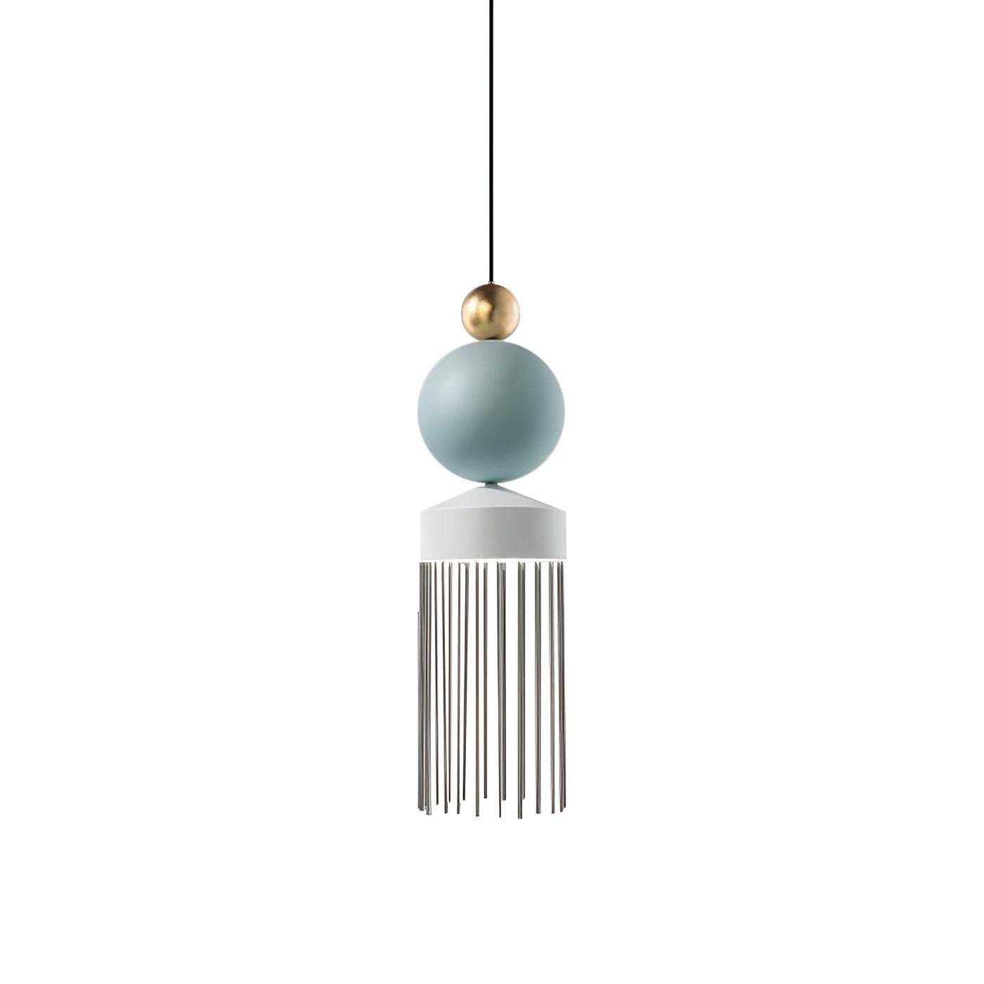 Metal Glass Pendant Light