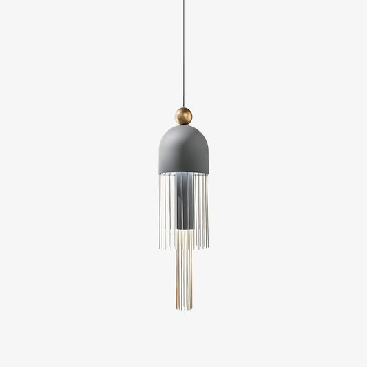 Metal Glass Pendant Light