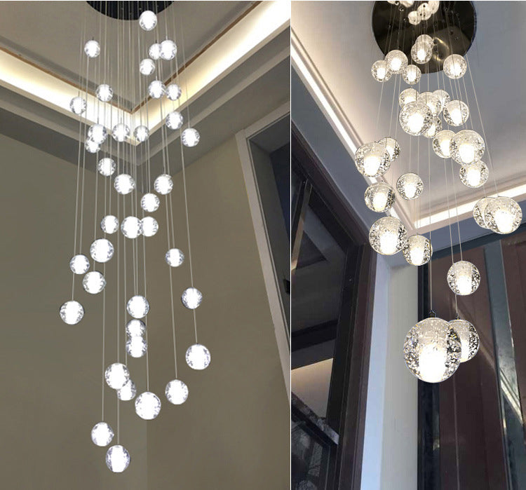 Auroraeshop Meteors Crystal Chandelier Lighting