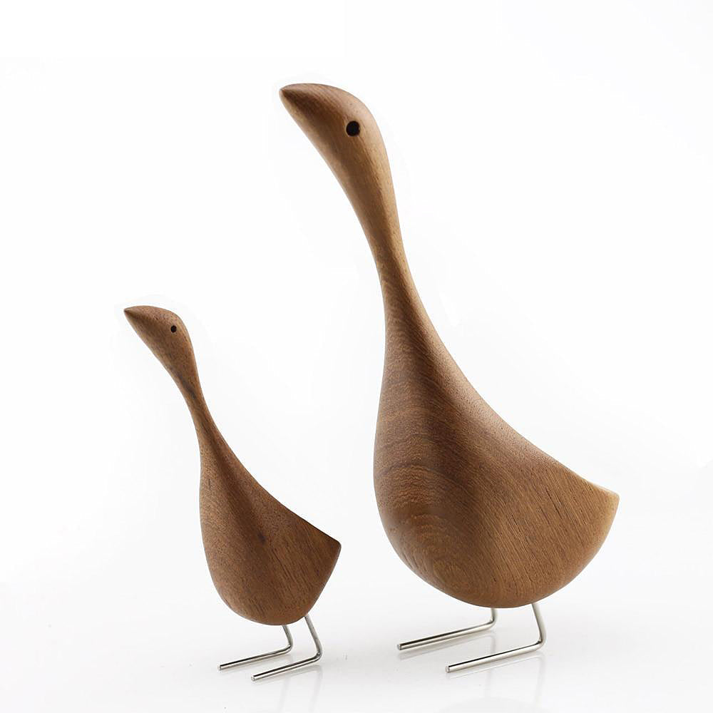 Wooden Geese Decorative Home Accent