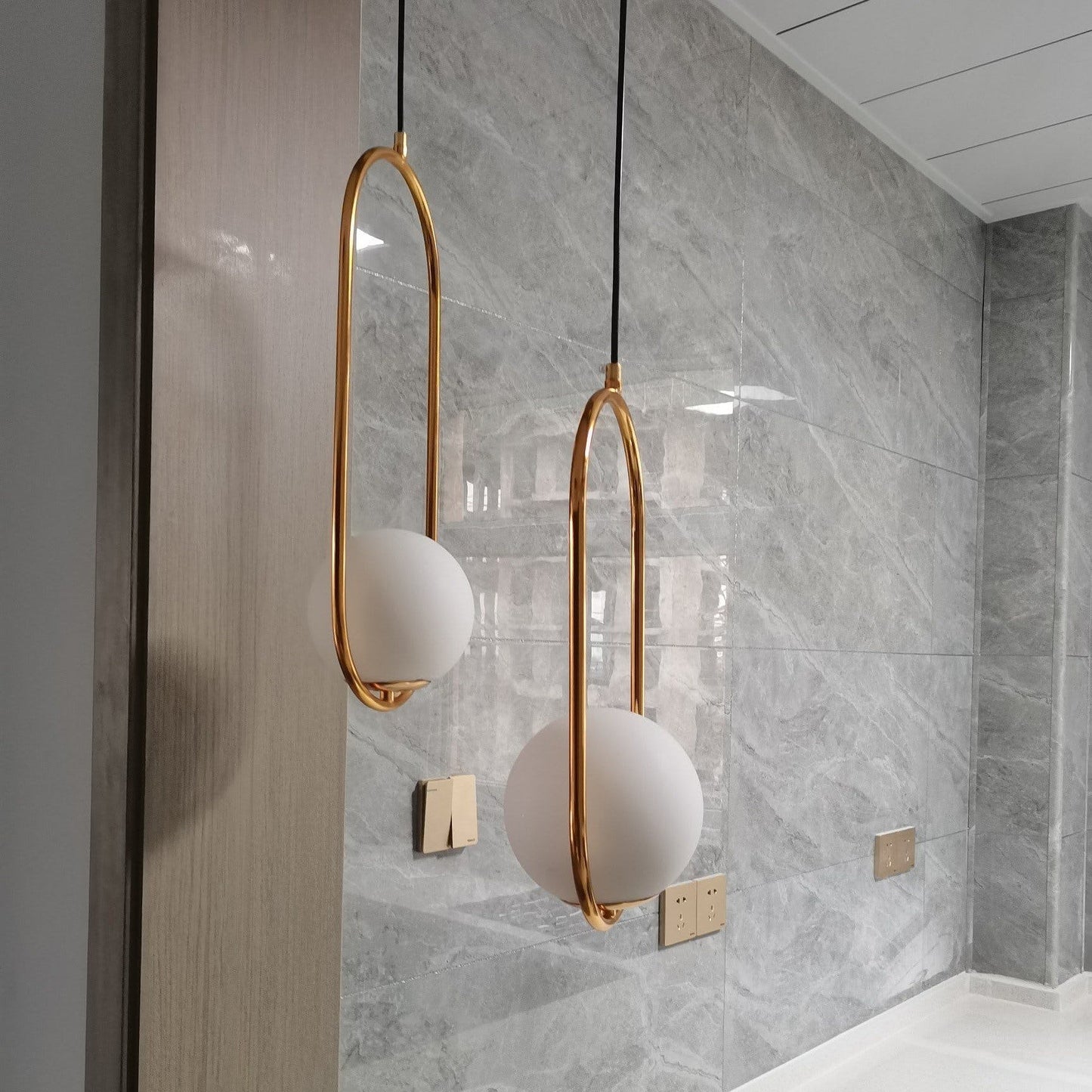 Mila Brass Pendant Lamp