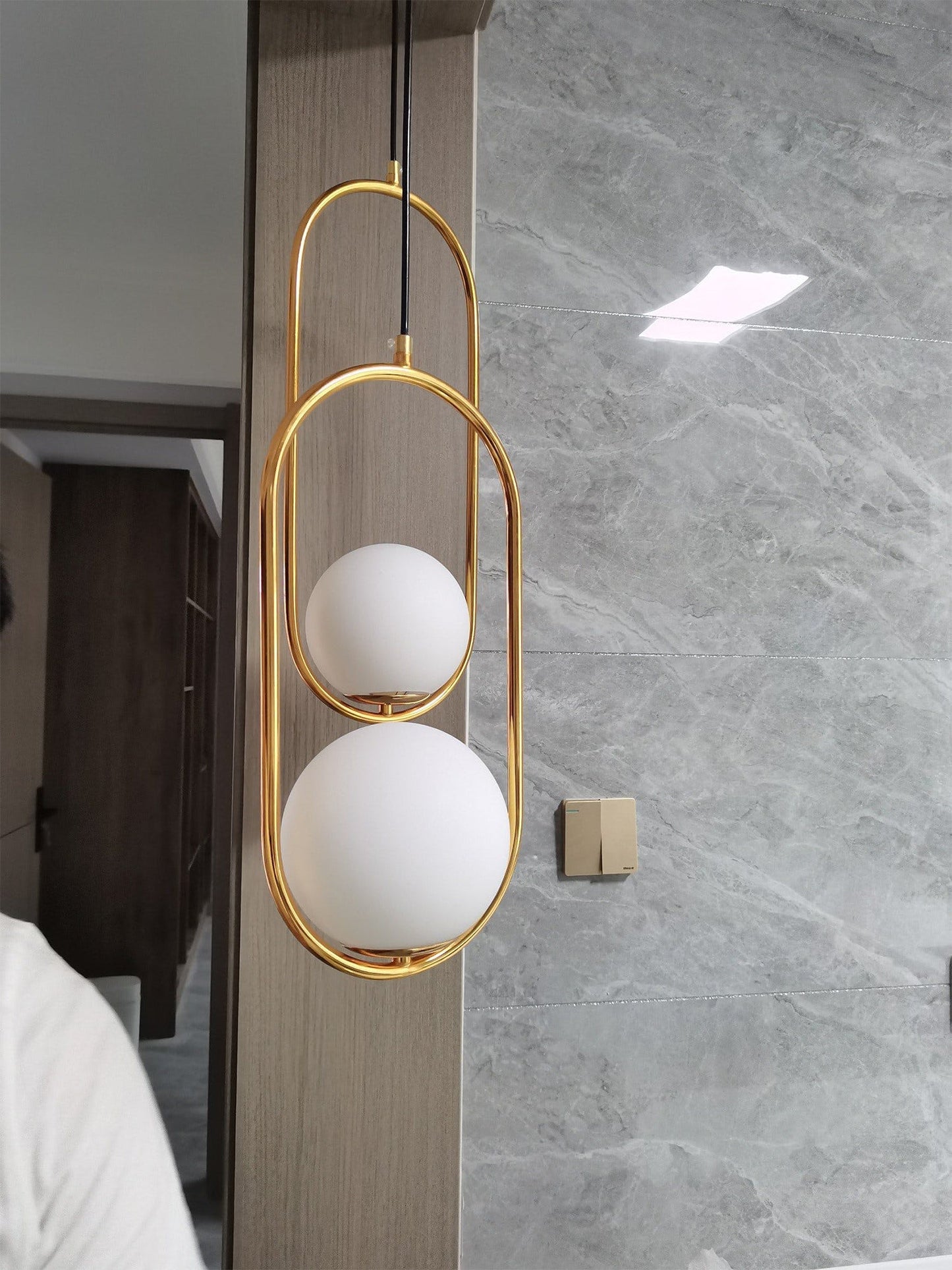 Mila Brass Pendant Lamp