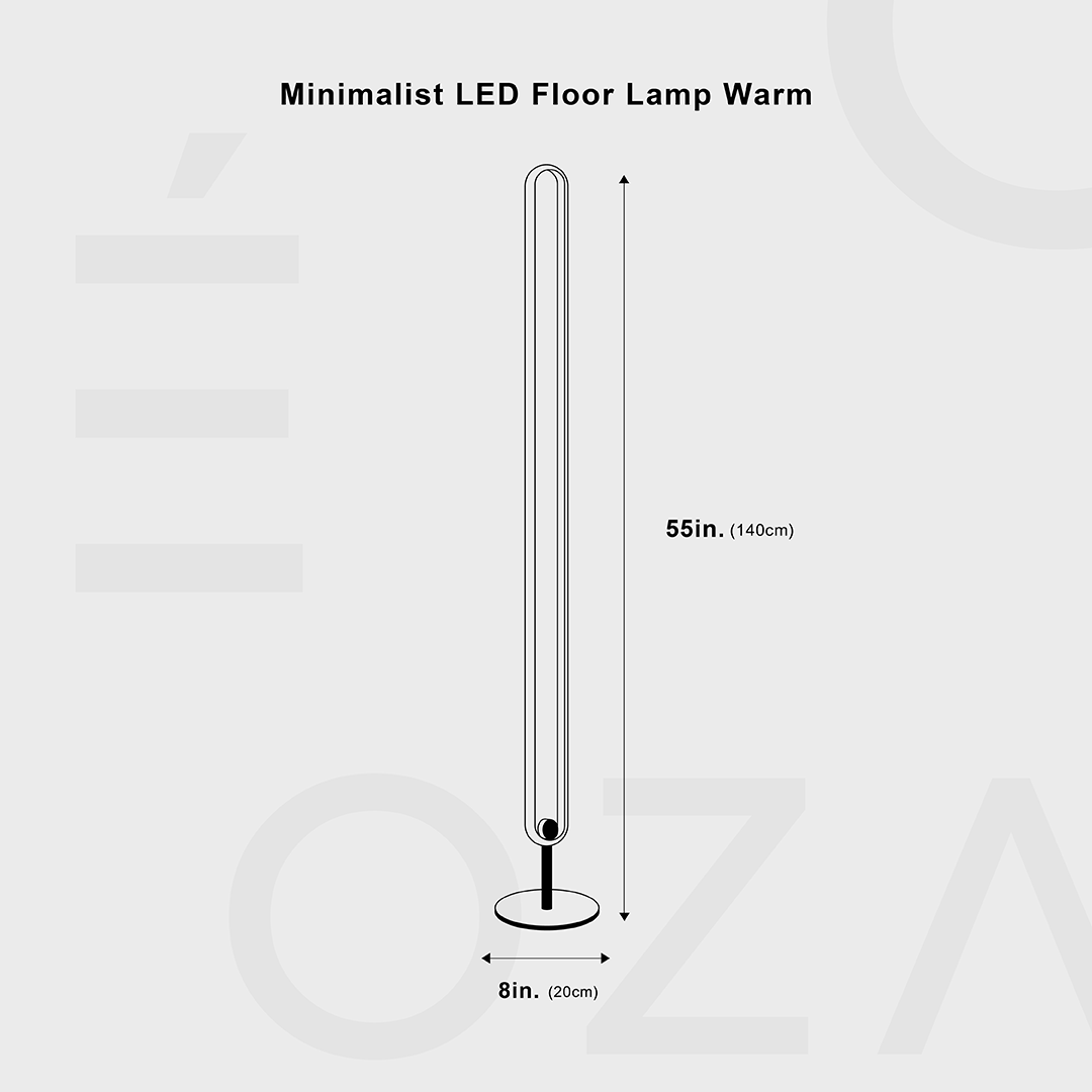 Minimalist LED Floor Lamp