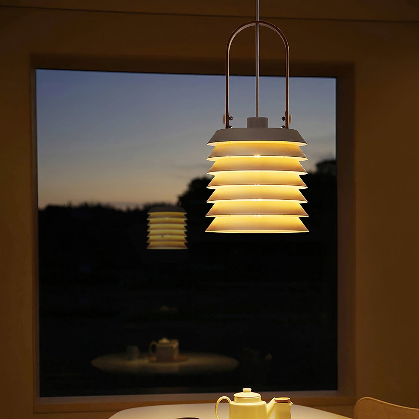 Minimalist Lantern Pendant Lamp