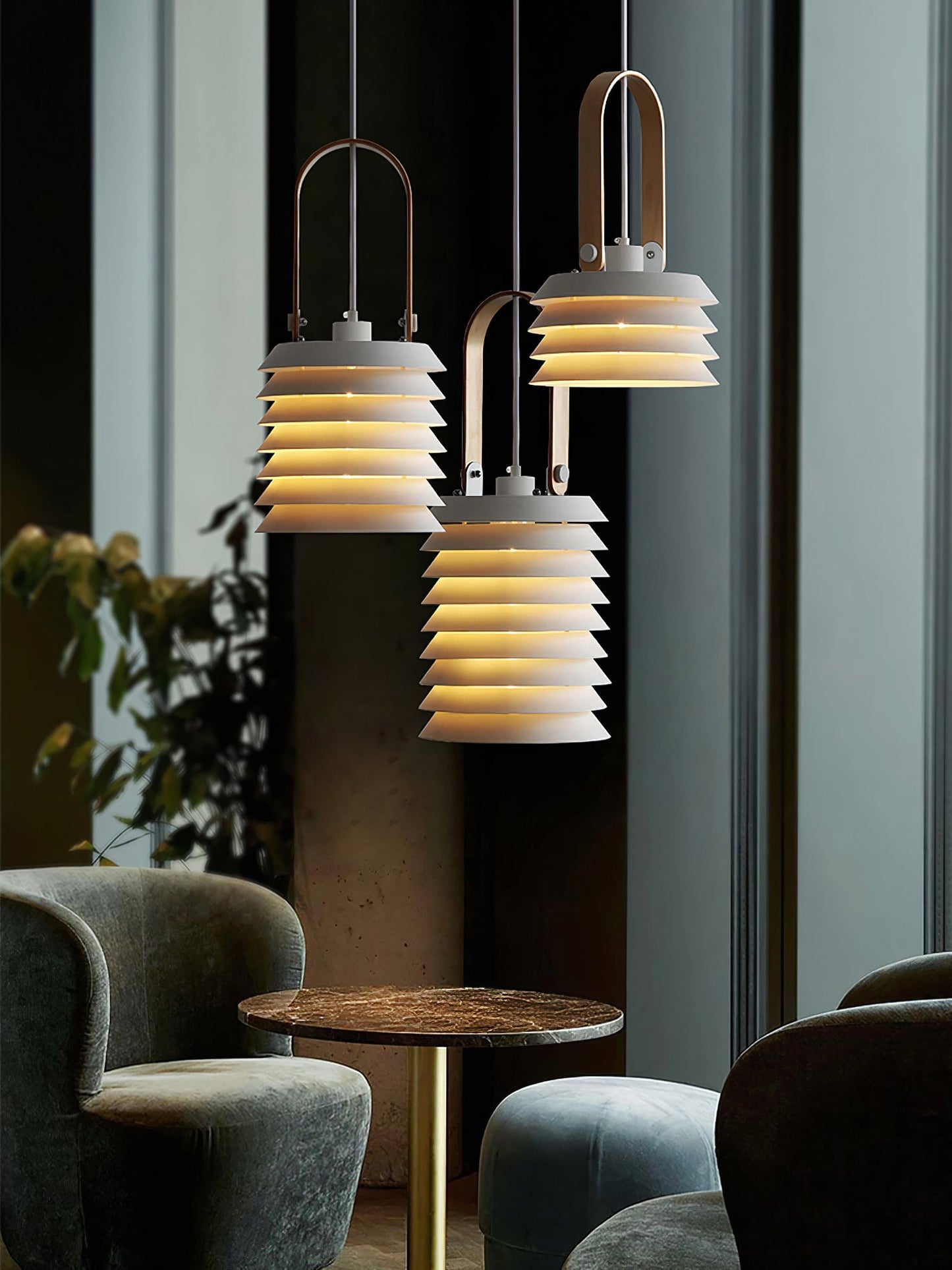 Minimalist Lantern Pendant Lamp