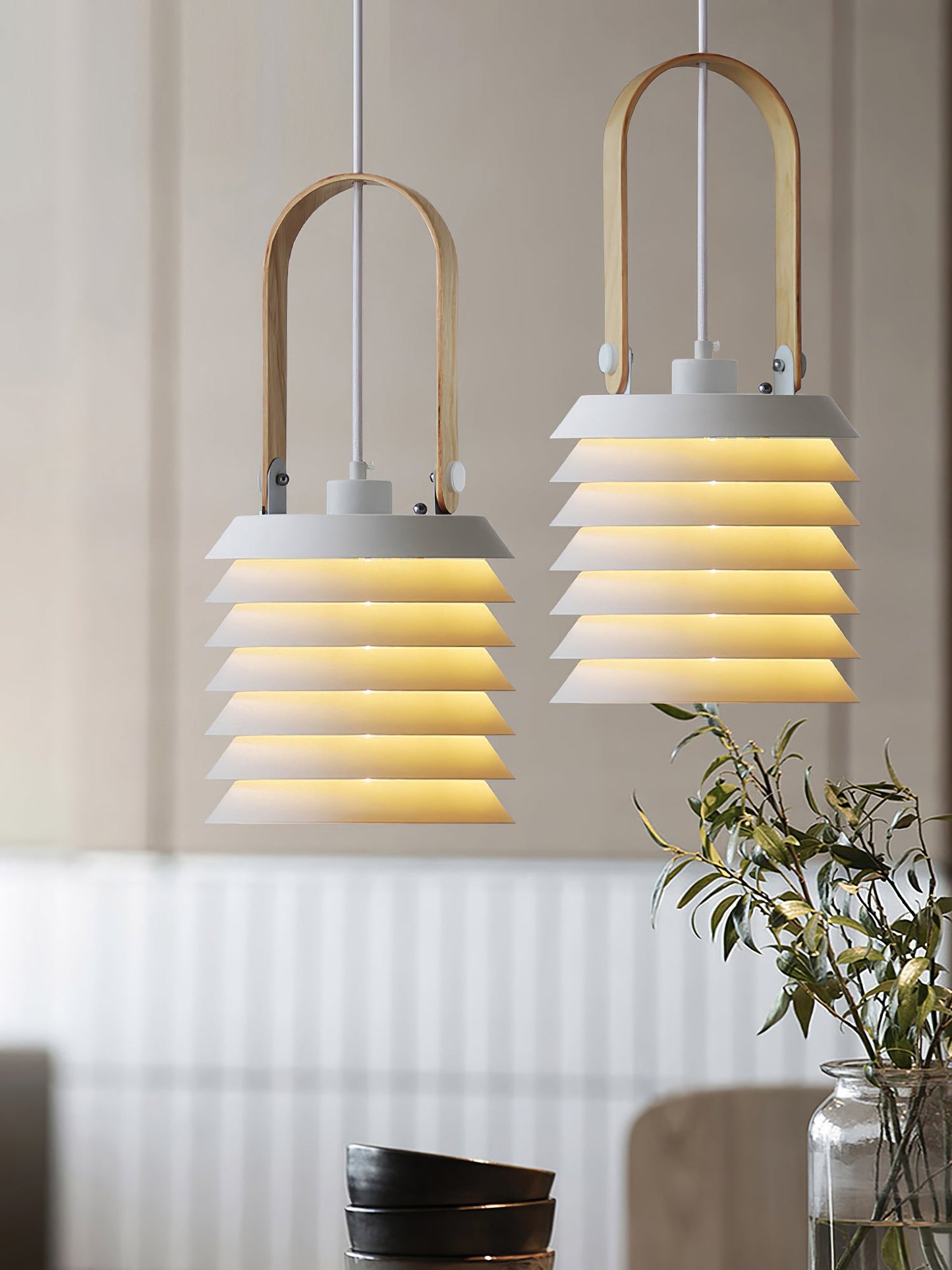 Minimalist Lantern Pendant Lamp