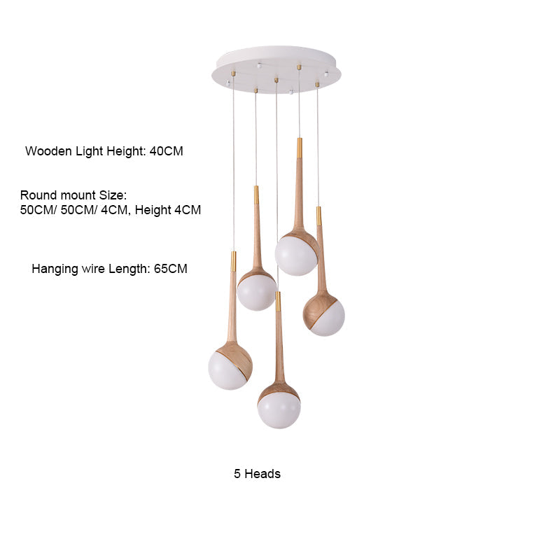 Modern Gourd Hanging Light