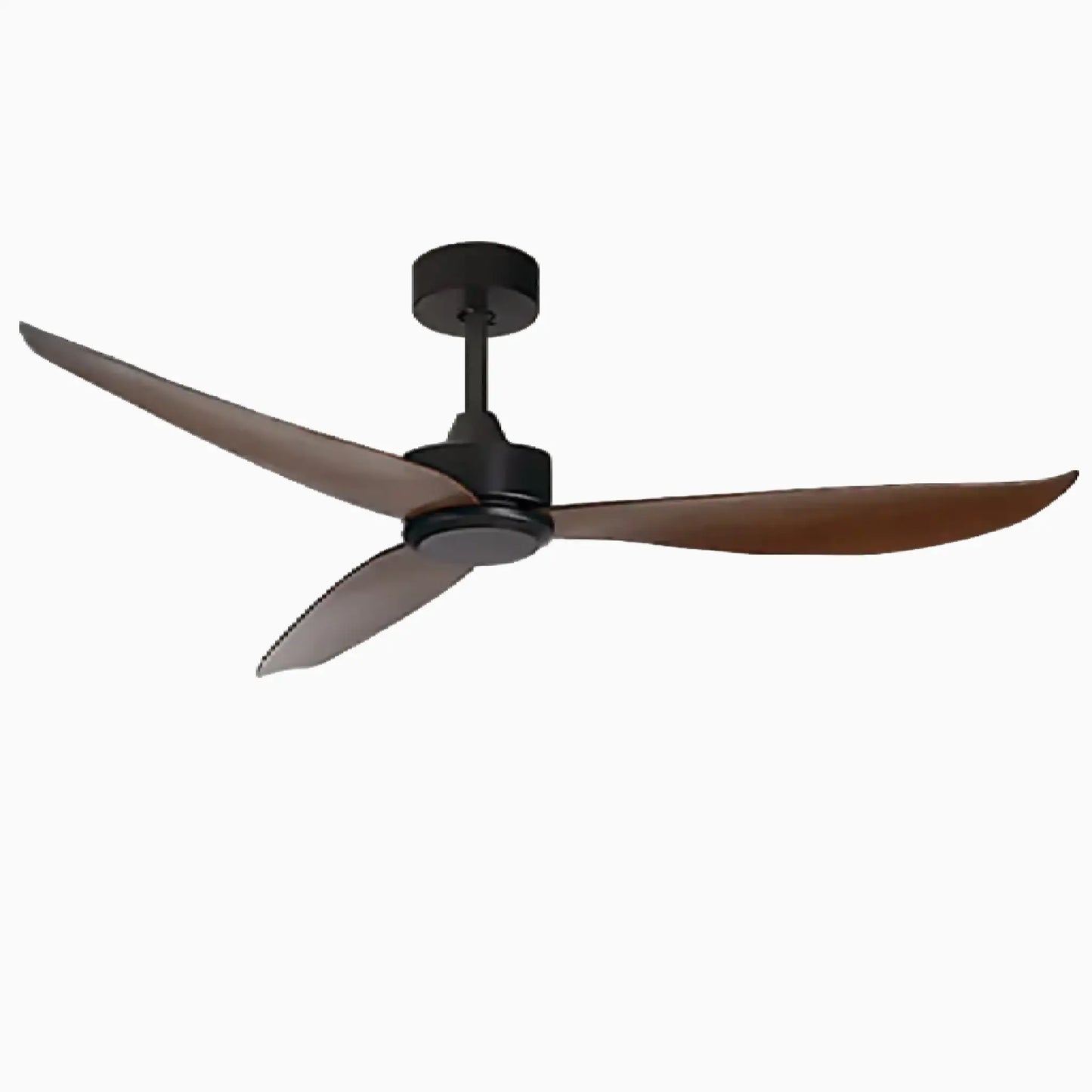 Modern Indoor Solid Wood Ceiling Fan With Lamp and Remote Control | 52"