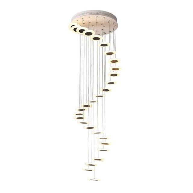 Ayesha - Spiral Modern Hanging LED Lights - Nordic Side - 