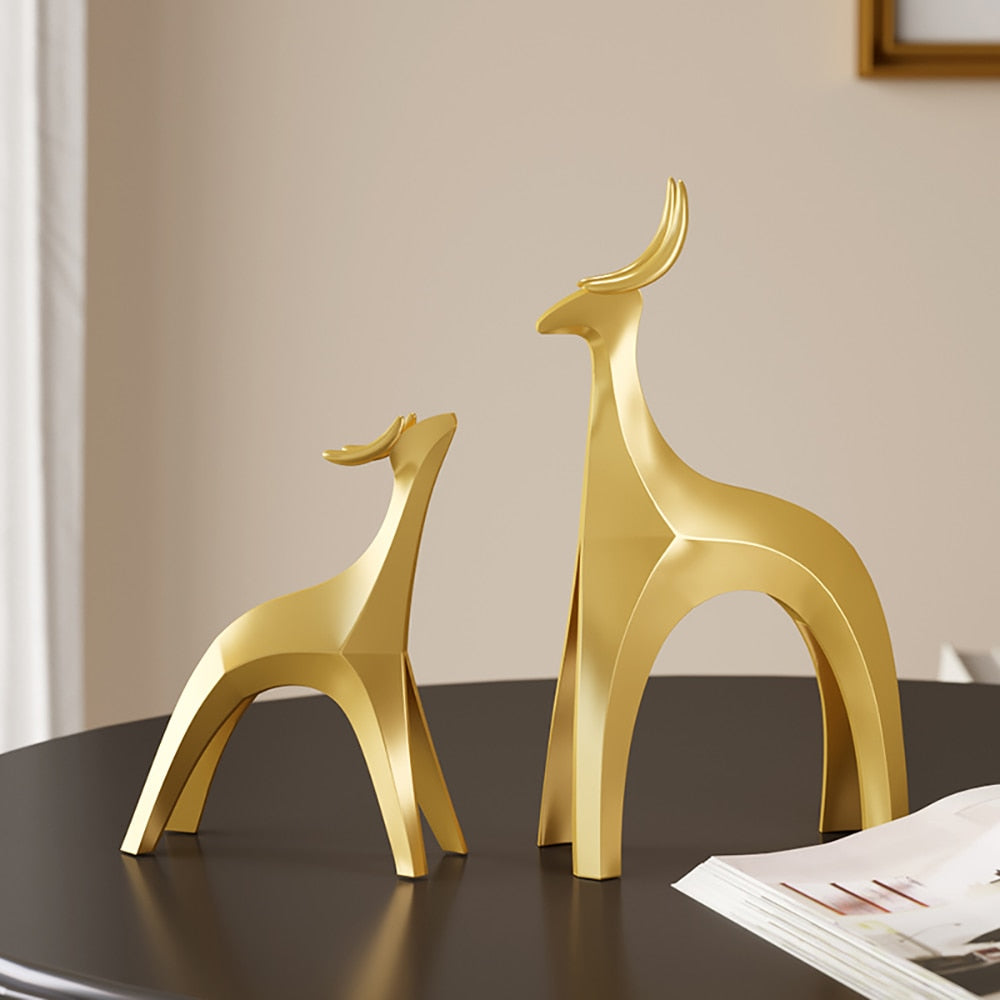 Modern Nordic Reindeer Ornament