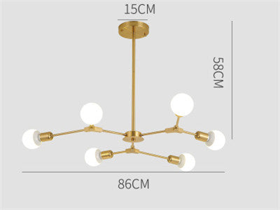 Modern Molecular Chandelier Lighting Fixture