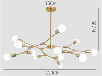 Modern Molecular Chandelier Lighting Fixture